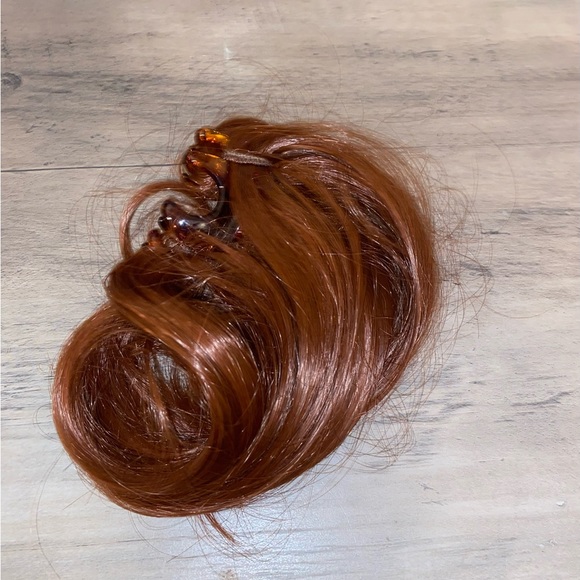 New in original Packaging. Juvabun 6” Ponytail Extension in Dark Red - Picture 2 of 8